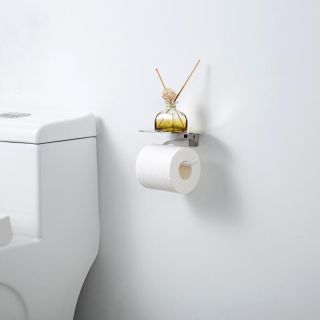 Держатель для туалетной бумаги Gappo G30903-8 белый/хром